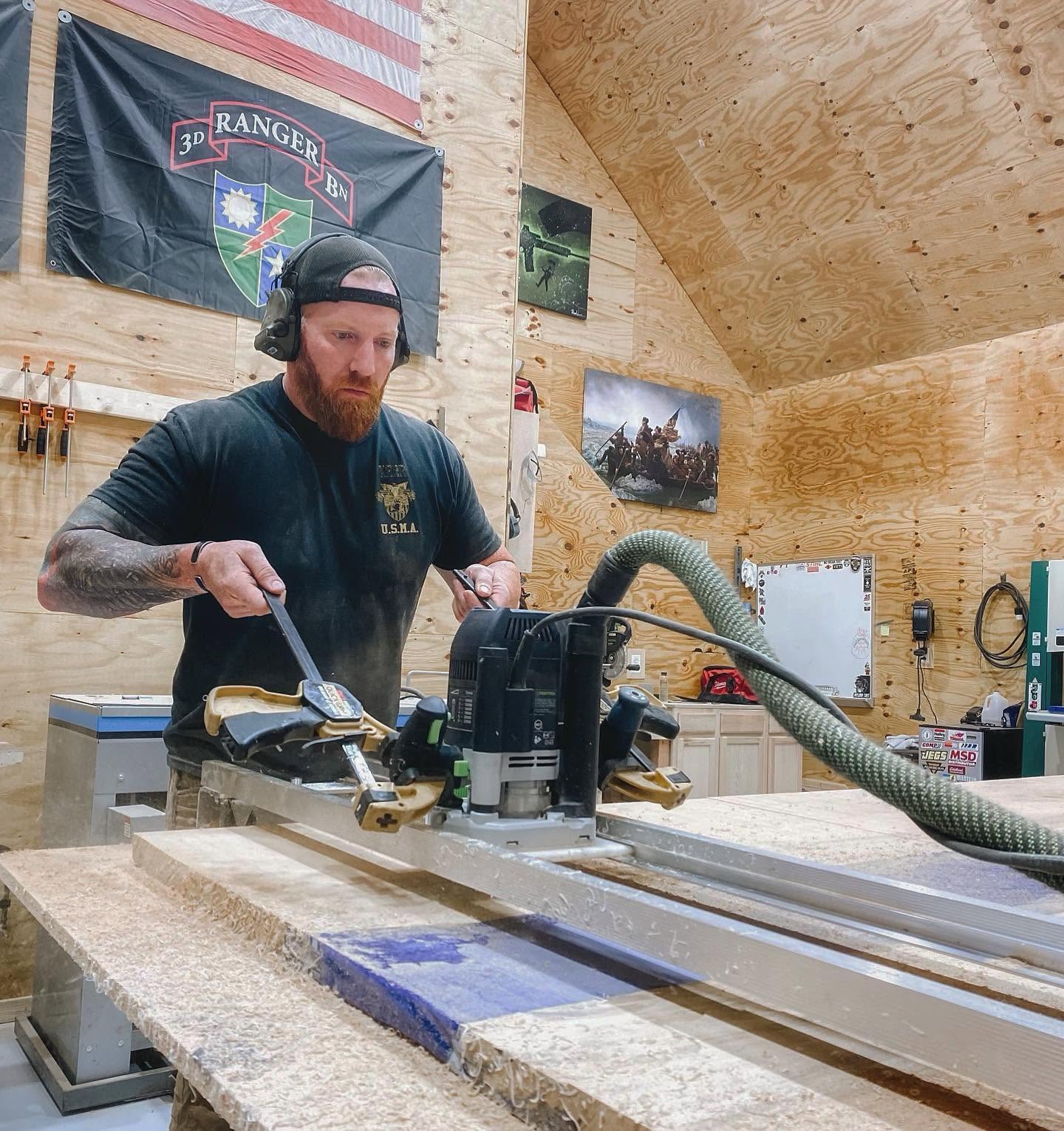 A day in the life at the Welding Wood shop.